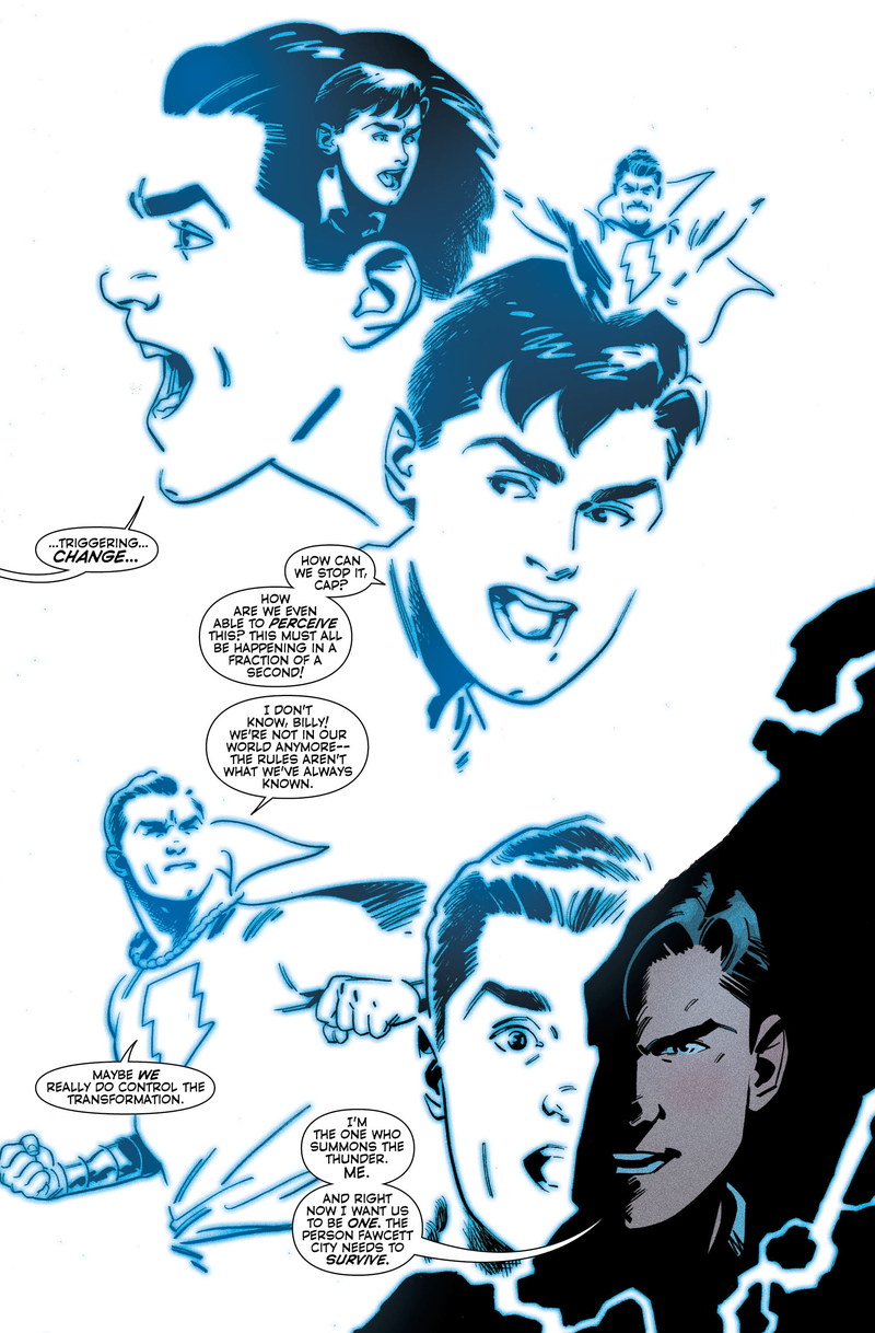 Illustration for article titled Exclusive DC preview: Captain Marvel takes on Victorian Batman in Convergence: Shazam #2